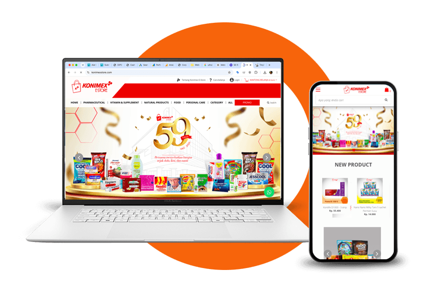 Konimex Store — E-Commerce Platform
