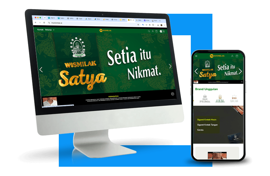 My Wismilak — E-Commerce Platform